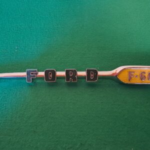Emblema Capo Original Ford F600 Lado esquerdo